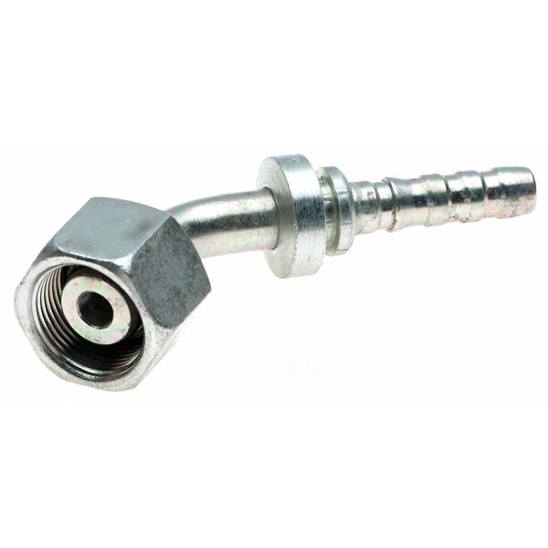 Female DIN 24 Cone Swivel, Heavy Series with O-Ring, 45 Bent Tube